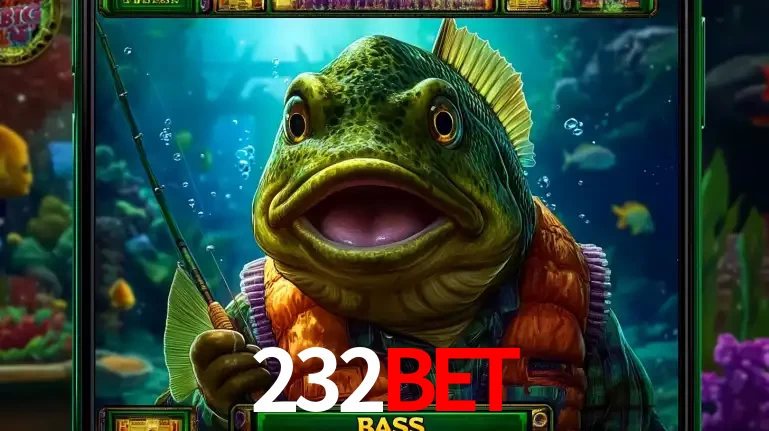 Personagem de peixe pescador do popular jogo de slot com tema de pescaria, uma das emocionantes opções de caça-níqueis para jogar e ganhar no cassino 232BET.